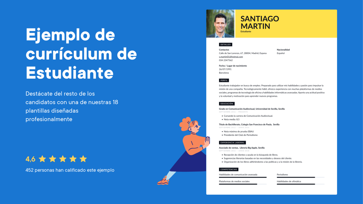 Como Hacer Un Curriculum De Estudiante De Bachillerato