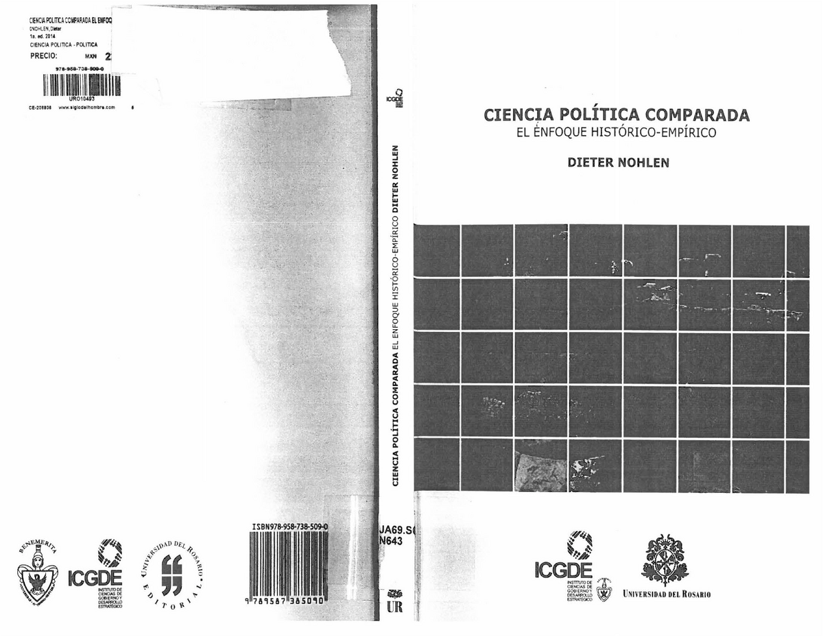 Dieter Nohlen Como Estudiar Ciencia Politica Pdf